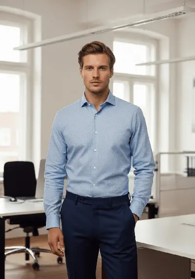 Classic Oxford Cotton Shirt thumbnail 3