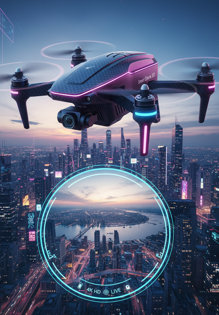 4K HD Smart Drone X1